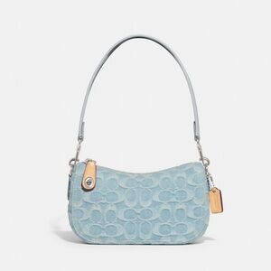 Coach Swinger 20 Bag Signature Denim